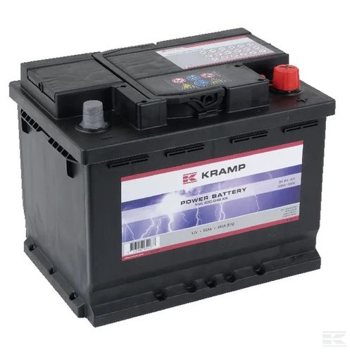 Battery 12 V 55 Ah 480 A Kramp 556400048KR