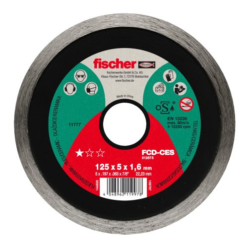 FCD-CES 115 x 1.6 x 22.23 DIA 512874 FISCHER