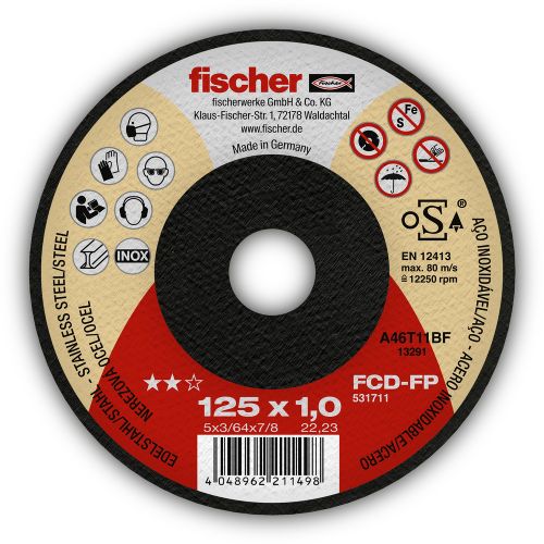 FCD-FP 115 x 1.0 x 22.23 plus 531709 FISCHER