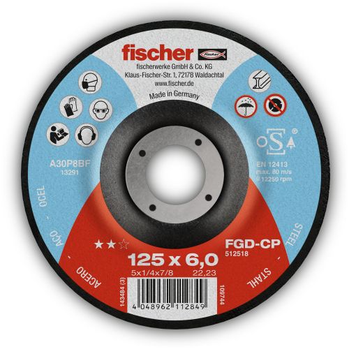 FGD-CP 115 x 6.0 x 22.23 CARBON 512517 FISCHER