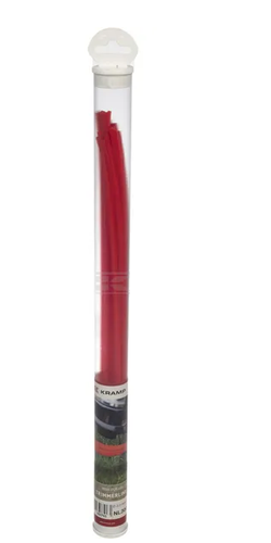 NL30038SKR Kramp trimming cable diameter 3 mm; 0.38 m, square, red