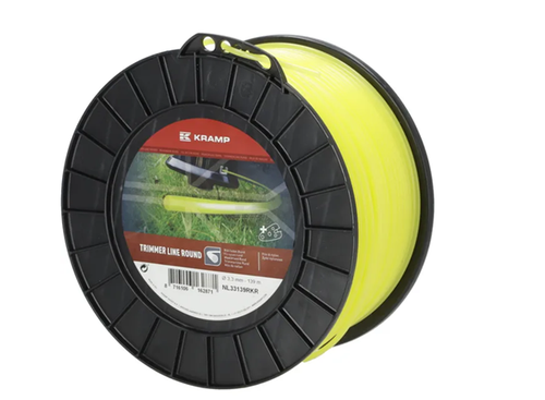 NL33139RKR Kramp trimmer line diameter 3.3 mm, 139 m, round, yellow