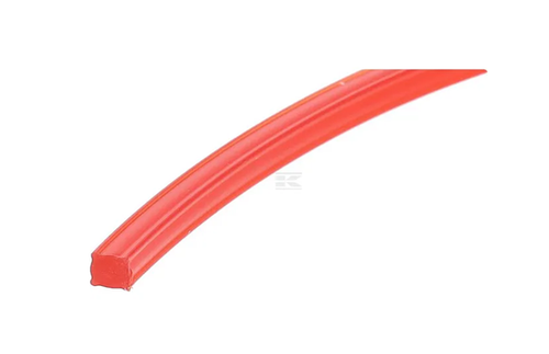 NL33182SKR Kramp trimmer line diameter 3.3 mm, 182 m, square, red