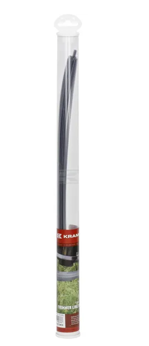 NL40042TSKR Kramp Titanium Power trimmer line diameter 4 mm; 0.42 m, square, gray