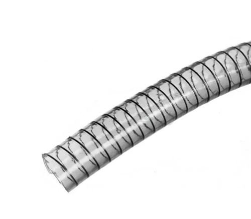 PVC suction and pressure hose Universal with steel spiral 19mm