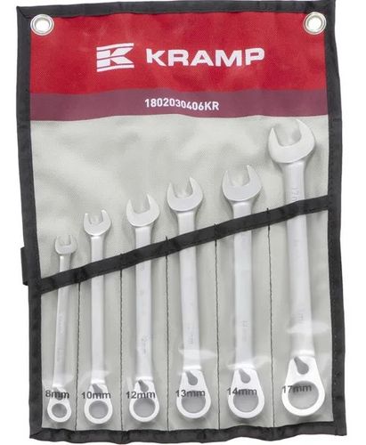 Set of socket wrenches with ratchet 1802030406KR