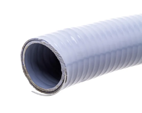 Turbaflex PVC suction and pressure hose gray with steel spiral 60mm